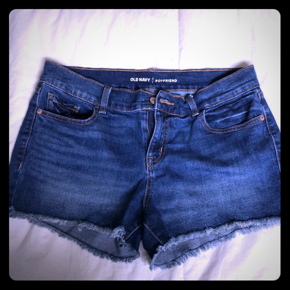 Old Navy NWOT boyfriend Jean shorts Sz 10